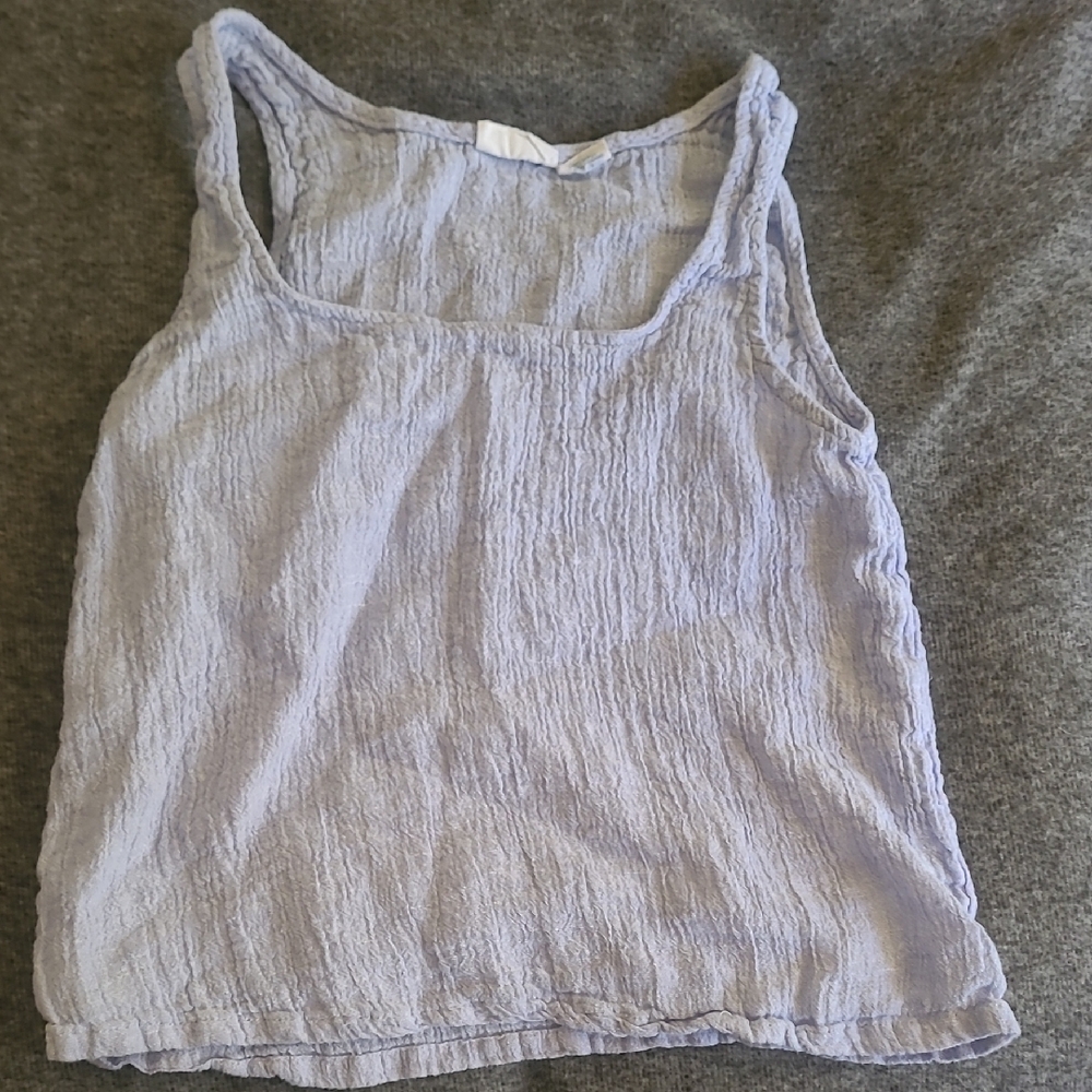 Light Blue Sleeveless Top